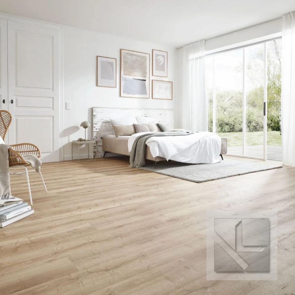 Кварц вінілова плитка для підлоги Wineo 400 DB Wood XL Comfort Oak Nature DB291WXL